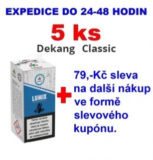 Liquid Dekang LUMIX 10ml - 6mg 5ks