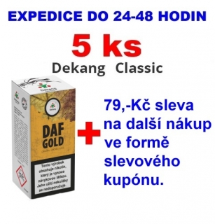 Liquid Dekang DAF Gold 10ml - 18mg 5ks