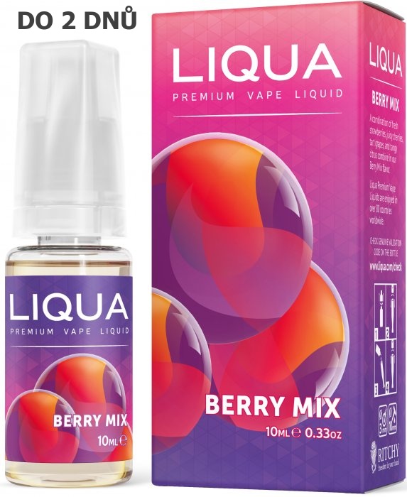 Liquid LIQUA Elements Berry Mix 10ml-3mg (lesní plody)