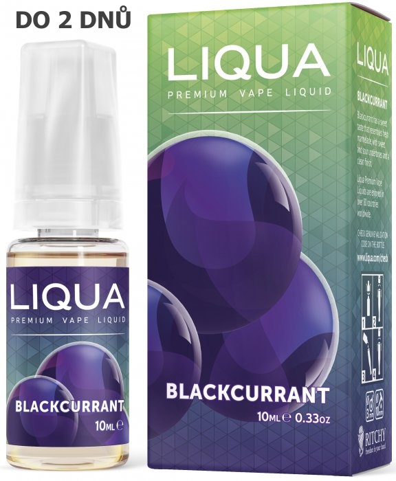 Liquid LIQUA Elements Blackcurrant 10ml-12mg (černý rybíz)