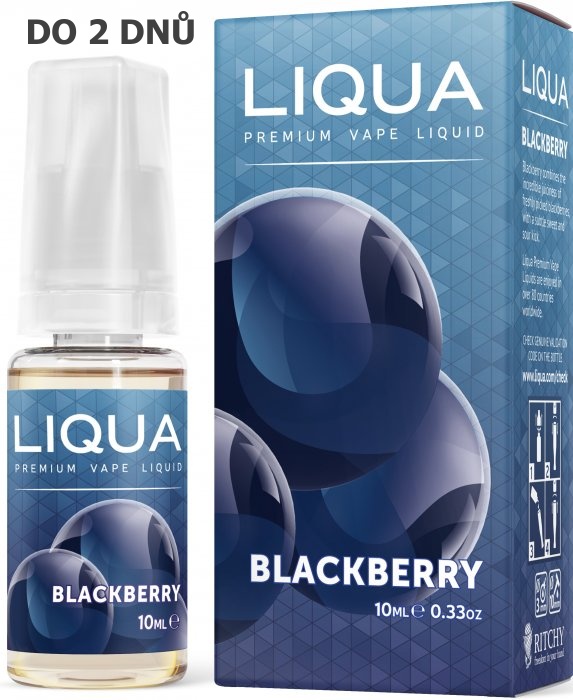 Liquid LIQUA Elements Blackberry 10ml-0mg (ostružina)