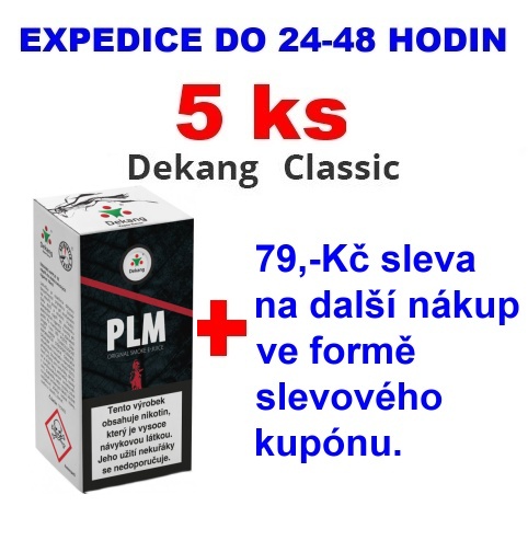 Liquid Dekang PLM 10ml - 18mg 5ks