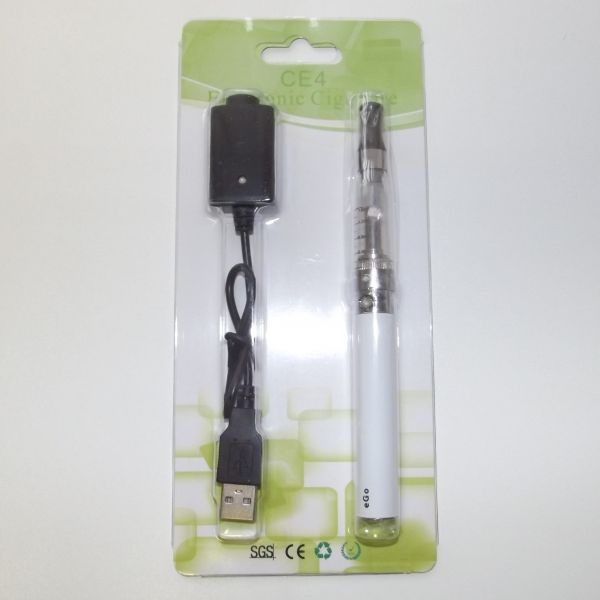 Elektronická cigareta  eGo K 650 mAh bílá 1 ks v blistru
