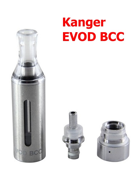 Kanger EVOD BCC Clearomizer Silver 1,8ohm 1,6ml