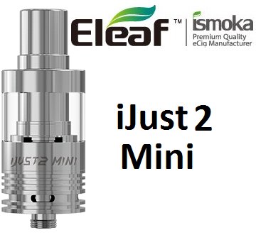 iSmoka-Eleaf iJust 2 Mini clearomizer EC 0,3ohm Silver