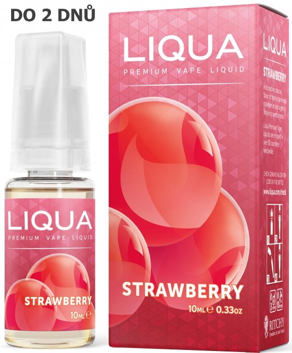 Liquid LIQUA Elements Strawberry 10ml-0mg