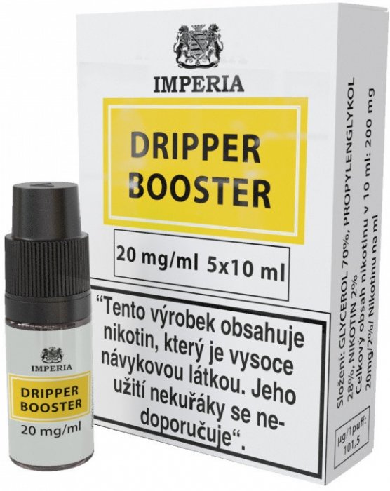 Dripper Booster IMPERIA 5x10ml PG30-VG70 20mg 