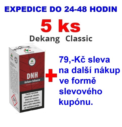 Liquid Dekang DNH-deluxe tobacco 10ml - 16mg 5ks