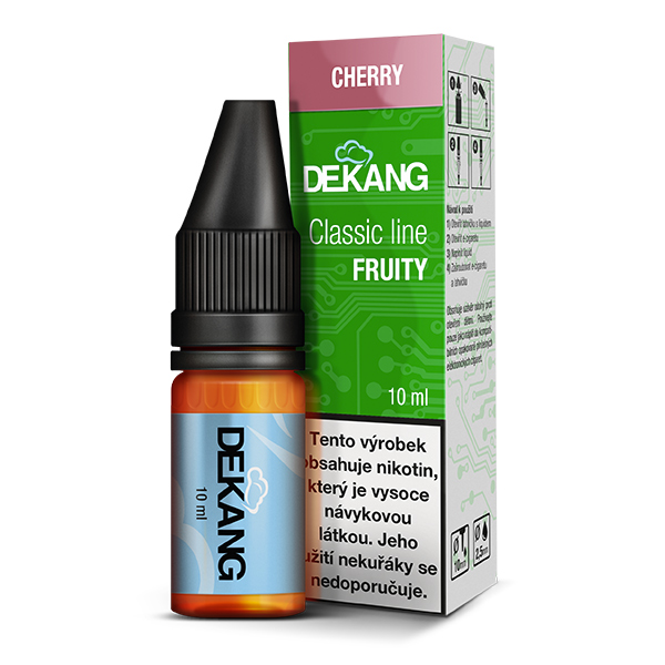 Liquid Dekang Cherry 10ml - 18mg (Třešeň)
