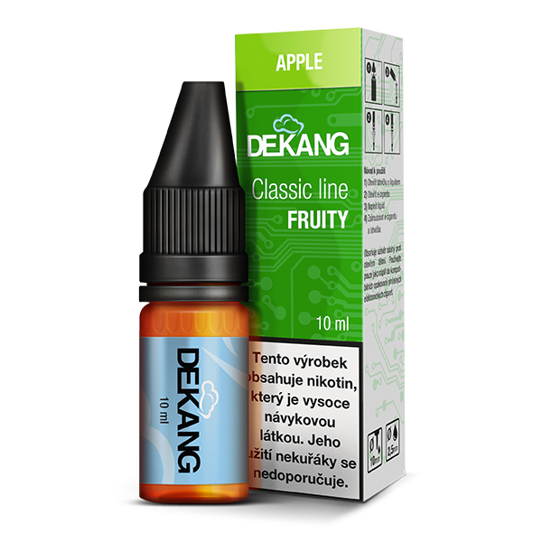 Liquid Dekang Apple 10ml - 12mg (Jablko)