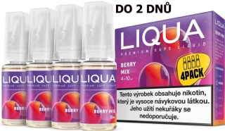 LIQUA 4Pack Berry Mix 4x10ml-6mg (lesní plody)