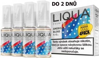 LIQUA 4Pack American Blend 4x10ml-12mg